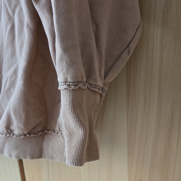 Urban Outfitters Tan, Distressed Palmistry Graphic Hoodie, Celestial, M, GUC - Picture 11 of 13